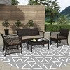 WestinTrends  4-Piece Outdoor Patio Conversation Set - 2 of 4