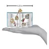 Old World Christmas Blown Glass Ornament for Christmas Tree, Cinderella Book - 3 of 4
