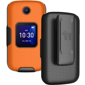 Nakedcellphone Case and Belt Clip Holster for Alcatel Go Flip 4, TCL Flip Pro - 1 of 4