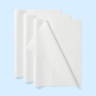 40ct Banded Tissue Paper White - Spritz™