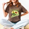 Simply Sage Market Farm Fresh Avocado Watercolor Garment Dyed Tee - 2 of 4