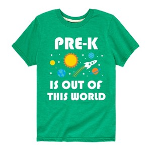 Boys' - Instant Message - Out Of This World Pre K Short Sleeve Graphic T-Shirt - 1 of 4