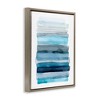 Stupell Industries Water Inspired Blue Ombre Floating Frame Canvas Art - 2 of 4