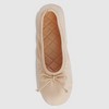 Isotoner Women's Sloan Nude Spandex Ballerina Slippers - 3 of 4