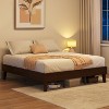 Yaheetech Wooden Bed Frame Platform Bed with Wood Slat Support - 2 of 4