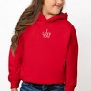 The Juniper Shop Embroidered I Love You Words Toddler Graphic Hoodie - 2 of 3