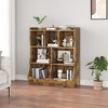 Garvee Kids Bookshelf and Toy Storage, 3-Tier Wooden Toy Storage Unit with Shelves and Compartments, Freestanding Kids Bookcase - 2 of 4