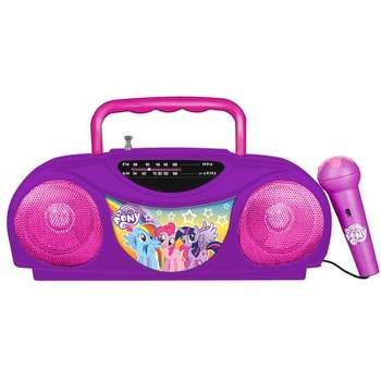 My Little Pony Portable Radio and Karaoke System with Microphone