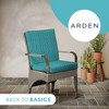 ARDEN Basics Outdoor Midback Dining Chair Cushion, 19.5 x 17, Water Repellent and Fade Resistant - 2 of 4
