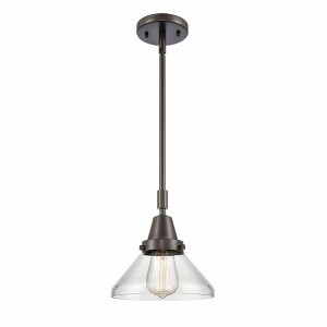 Caden - 1 Light Stem Hung Mini Pendant In Industrial Style-9.13 Inches Tall and 8 Inches Wide - 1 of 1