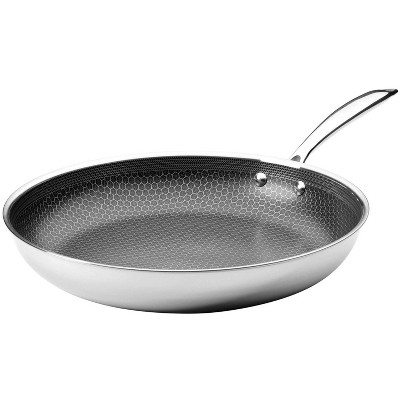 Frieling Black Cube Quick Release Fry Pan, Stainless Steel