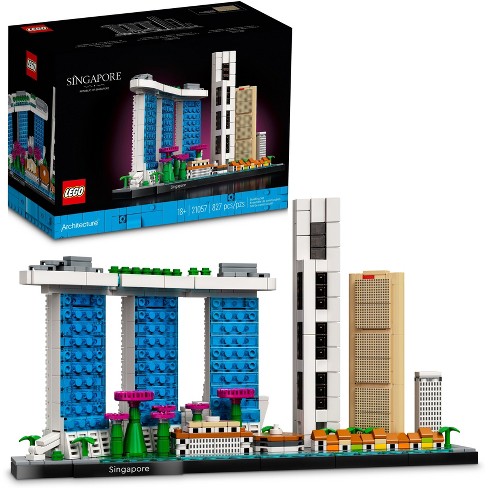 entusiastisk Moden Fodgænger Lego Architecture Singapore Model Kit 21057 : Target