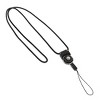 Unique Bargains Detachable Ring Neck Strap Lanyard Black for Cell Phone ID Card Holder - 2 of 4