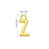 Unique Bargains Metal Bulk Elegant DIY Crafts Jewelry Making Initial Pendants 50 Pcs - 2 of 4