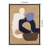 Amanti Art At Ease Blue by Urban Road Canvas Wall Art Print Framed 18 x 24-in. - 4 of 4