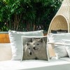 Stupell Industries Sunlit Soulmates Wolves Outdoor Decorative Throw Pillow, 18 x 18 - 3 of 3