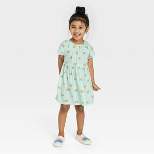 Toddler Girls' Rainbow Dress - Cat & Jack™ Light Blue