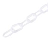 Unique Bargains Adjustable Crowd Control at Driveway Plastic Chain Barrier with Snap Hook - 4 of 4