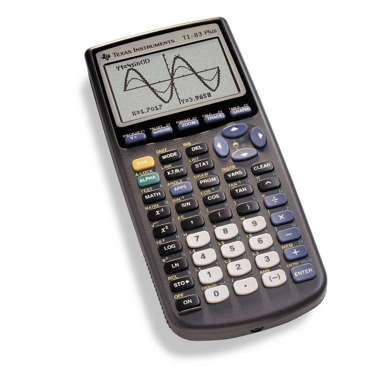 Texas Instruments 83 Plus Black Calculator, 2 of 5