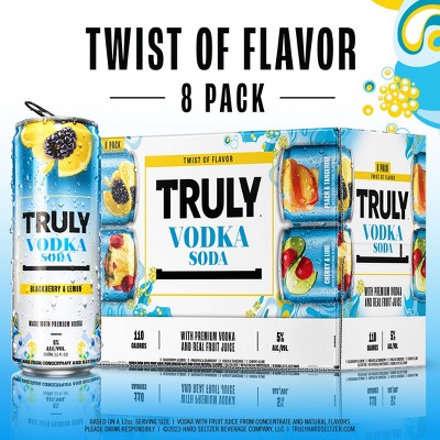 Truly Vodka Seltzer Variety - 8pk/12 fl oz Cans