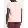 ELOQUII Women's Plus Size Draped Tie Detail Top - 3 of 4