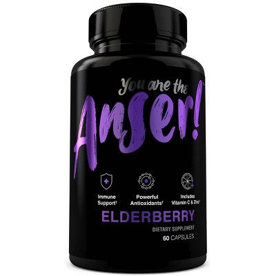 Anser! Elderberry Capsules - 60ct
