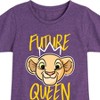 Girls' - The Lion King - Nala Future Queen Fitted Short Sleeve Graphic T-Shirt - 2 of 4