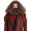 HalloweenCostumes.com One Size Fits Most  Men  Fun Costumes Gamekeeper Wizard Wig and Beard Standard Brown, Brown - 3 of 4