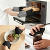 REGALWOVEN Oven Mitts and Pot Holders Sets of 6 Heat Resistant Kitchen Oven Gloves Sets with Non-Slip Silicone for Kitchen - 3 of 4
