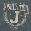 Joshua Tree National Park Laurel Wreath Women's T-Shirt Charcoal - 2 of 4