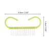 Unique Bargains Durable Transparent Nail Cleaning Brush for Cleaning Fingernails Small 5Pcs - 4 of 4