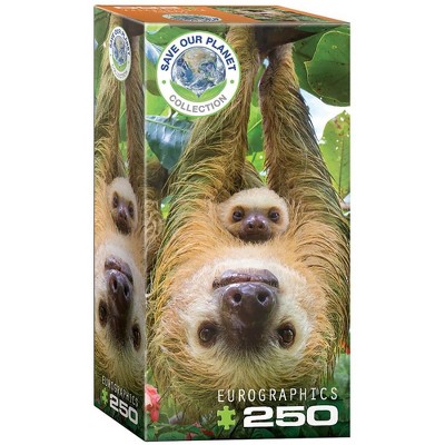 Eurographics Inc. Sloths 250 Piece Jigsaw Puzzle