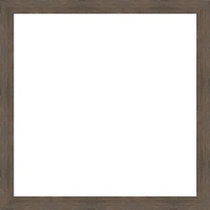 Amanti Art Hardwood Chocolate Narrow Framed Dry Erase Magnetic Board - 1 of 4