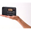Sangean HDR-14 HD Radio/FM Stereo/AM Portable Radio (Black) Receiver with Digital AM/FM Stereo Reception and Dual Alarm Clock - 2 of 3