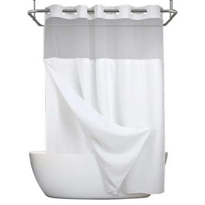 LunaLulinlk No Hooks Hookless 72x72 inch Shower Curtain - 1 of 4