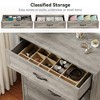 Drawer Dresser, Modern Fluted Dressers for Bedroom with Wood Top, Wooden Dresser & TV Stand,Clothes Storage for Living Room,Hallway - 4 of 4