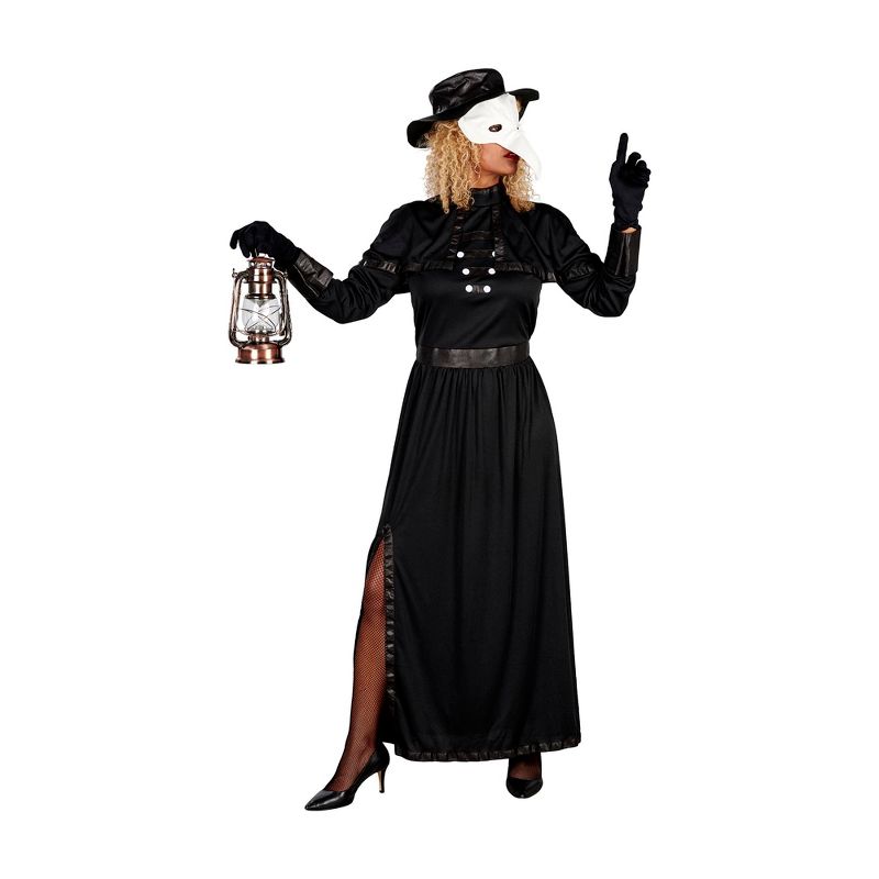 Women Plague Doctor Adult Costume, 1 of 4