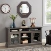 Bella Depot 60"W Retro TV Stand for 65'' TV, TV Console Cabinet with Storage, Open Shelves Entertainment Center for Living Room and Bedroom - 4 of 4