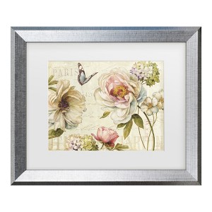 Trademark Fine Art - Lisa Audit Marche de Fleurs IV Matted Framed Art - 1 of 4