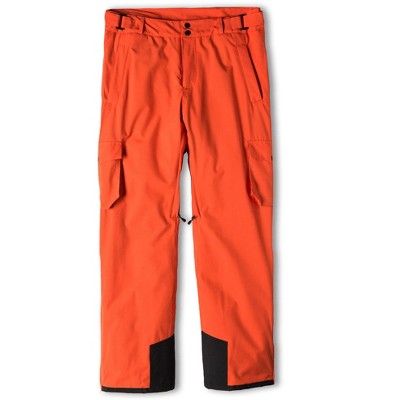 orange cargo pants mens