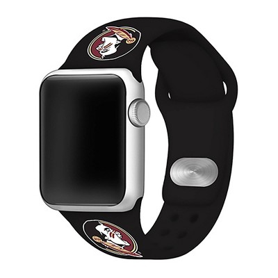 NCAA Florida State Seminoles Silicone Apple Watch Band 38mm