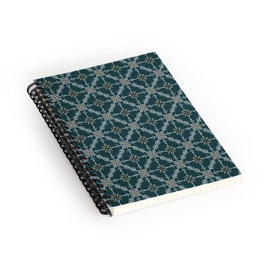 Pimlada Phuapradit Snowflake tile 2 Spiral Notebook - Deny Designs