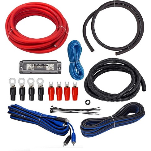 Installgear 10 Gauge Power Or Ground Wire Red/black Wire 25-feet