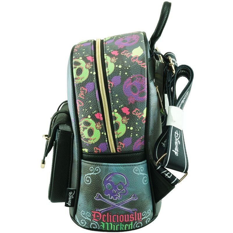 Evil Queen WondaPop 11" Vegan Leather Fashion Mini Backpack, 5 of 8
