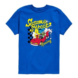 Boys' - Sesame Street - SS Racing Short Sleeve Graphic T-Shirt - 1 of 4