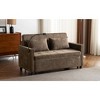 Vynxaria 56.9" Loveseat Sofa Bed with USB Ports & Adjustable Backrest - Comfort Meets Convenience - 3 of 4