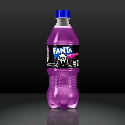 Fanta Ghost Face Dark Berry Punch Soda - 20 fl oz Bottle