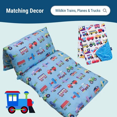 Blue Twin Cotton Kids Comforter Set with Playful Designs