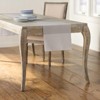 Slickblue 14"x108" Linen-Look Table Runner – Polyester Poplin, Wrinkle-Resistant, Serged Edge Finish, 41 Color Options - 2 of 3