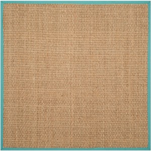 Natural Fiber Basket Weave  NF114 Power Loomed Indoor Rugs - Safavieh - 1 of 4